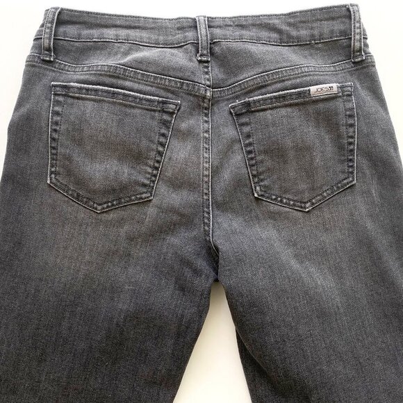 Joe's Jeans Womens Straight Ankle Jeans Size 28x27 Gray Mid Rise Stretch Comfort - Picture 5 of 10